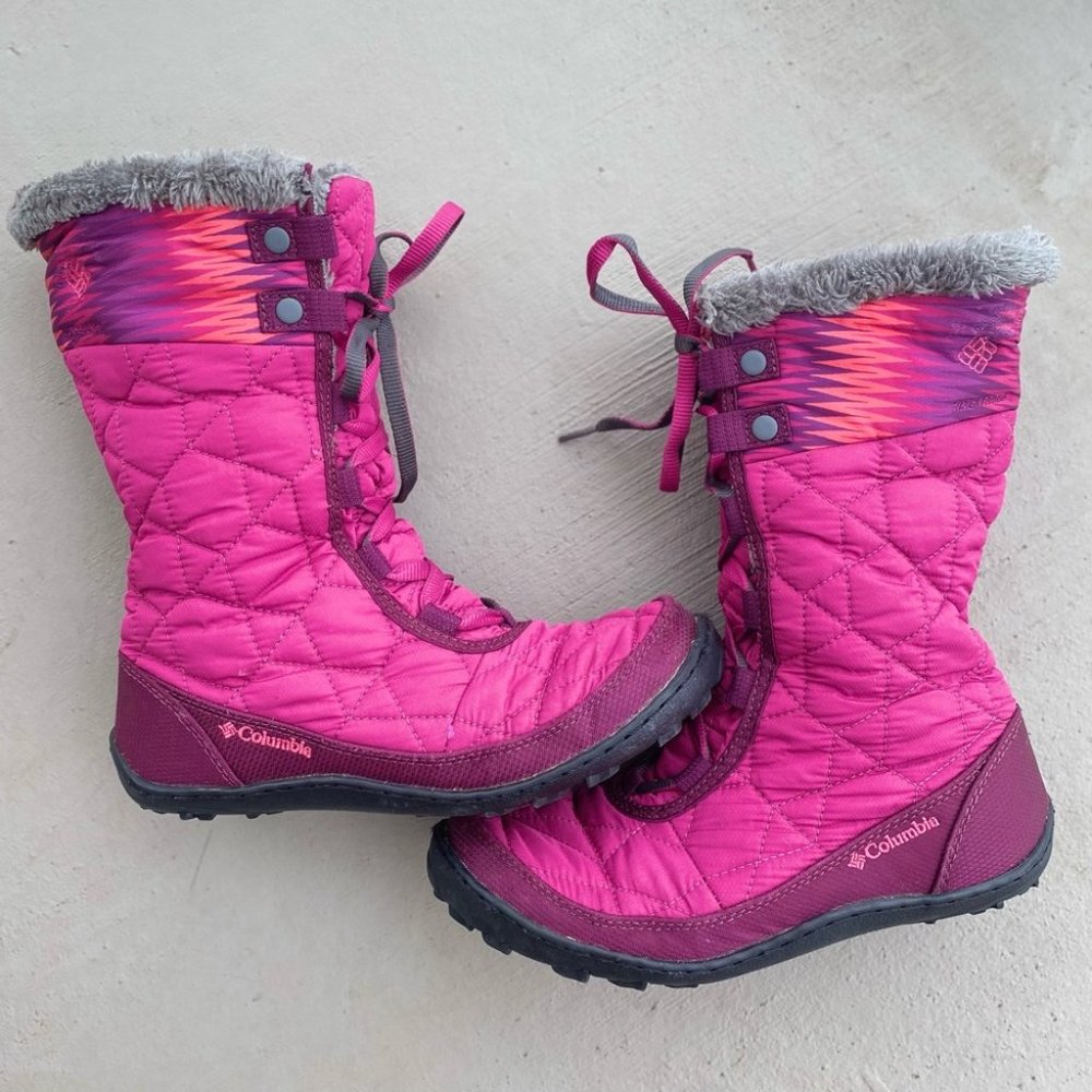 SUPER CUTE Columbia Minx Mid ll Snow Boots w/ OmniHeat lining reflective lining - Picture 16 of 16